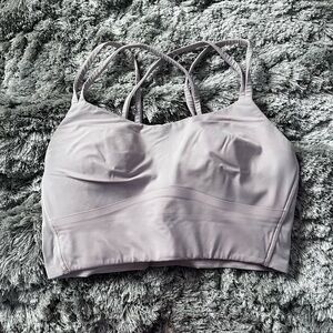 Lululemon Sports Bra Baby Pink